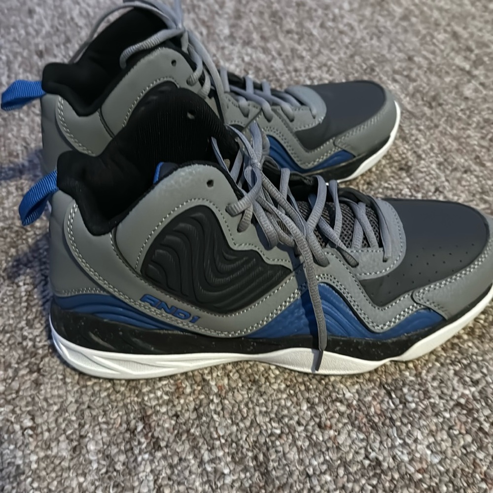 Men’s and1 high top shoes size 8